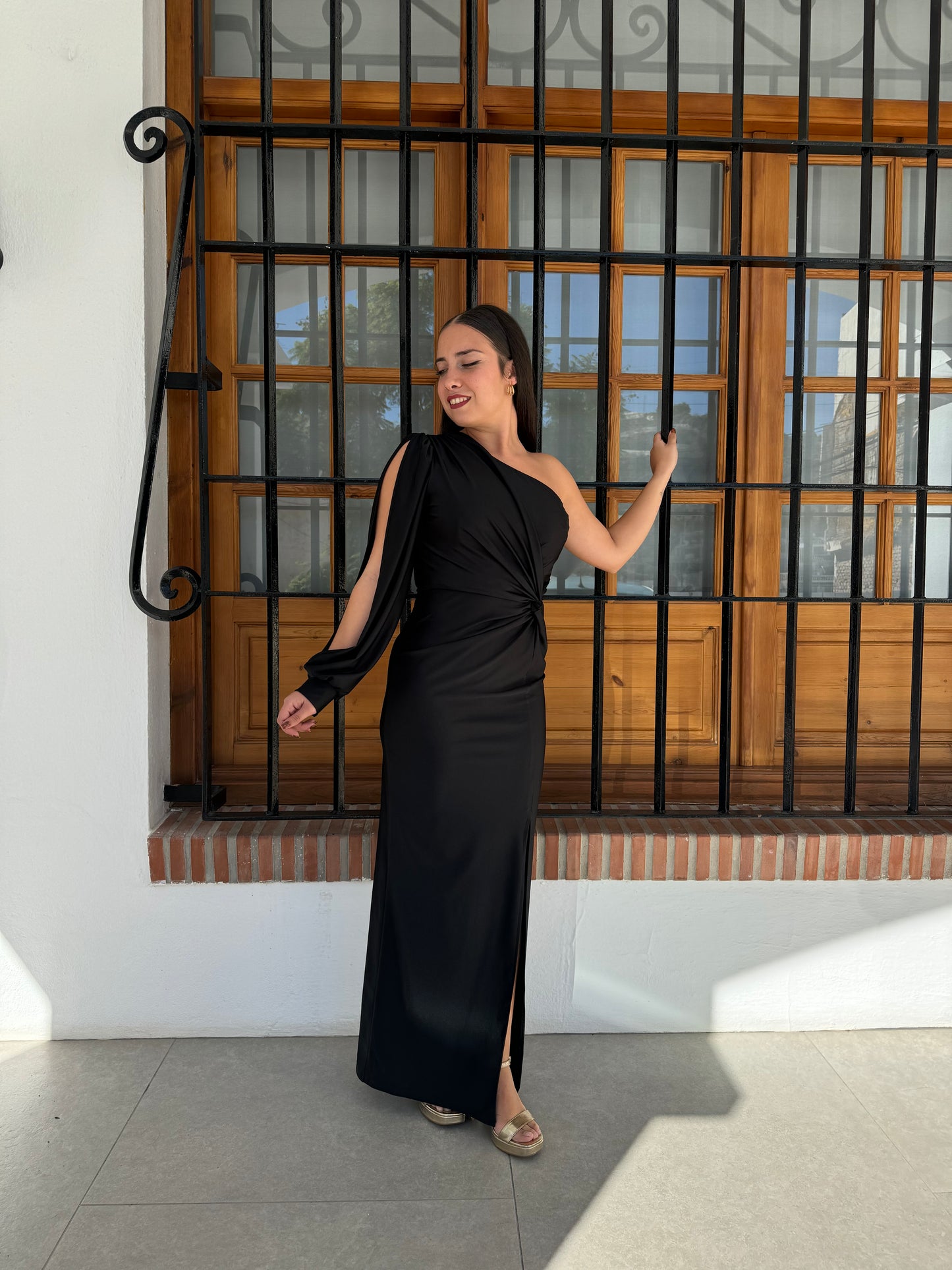 VESTIDO DIOSA NEGRO