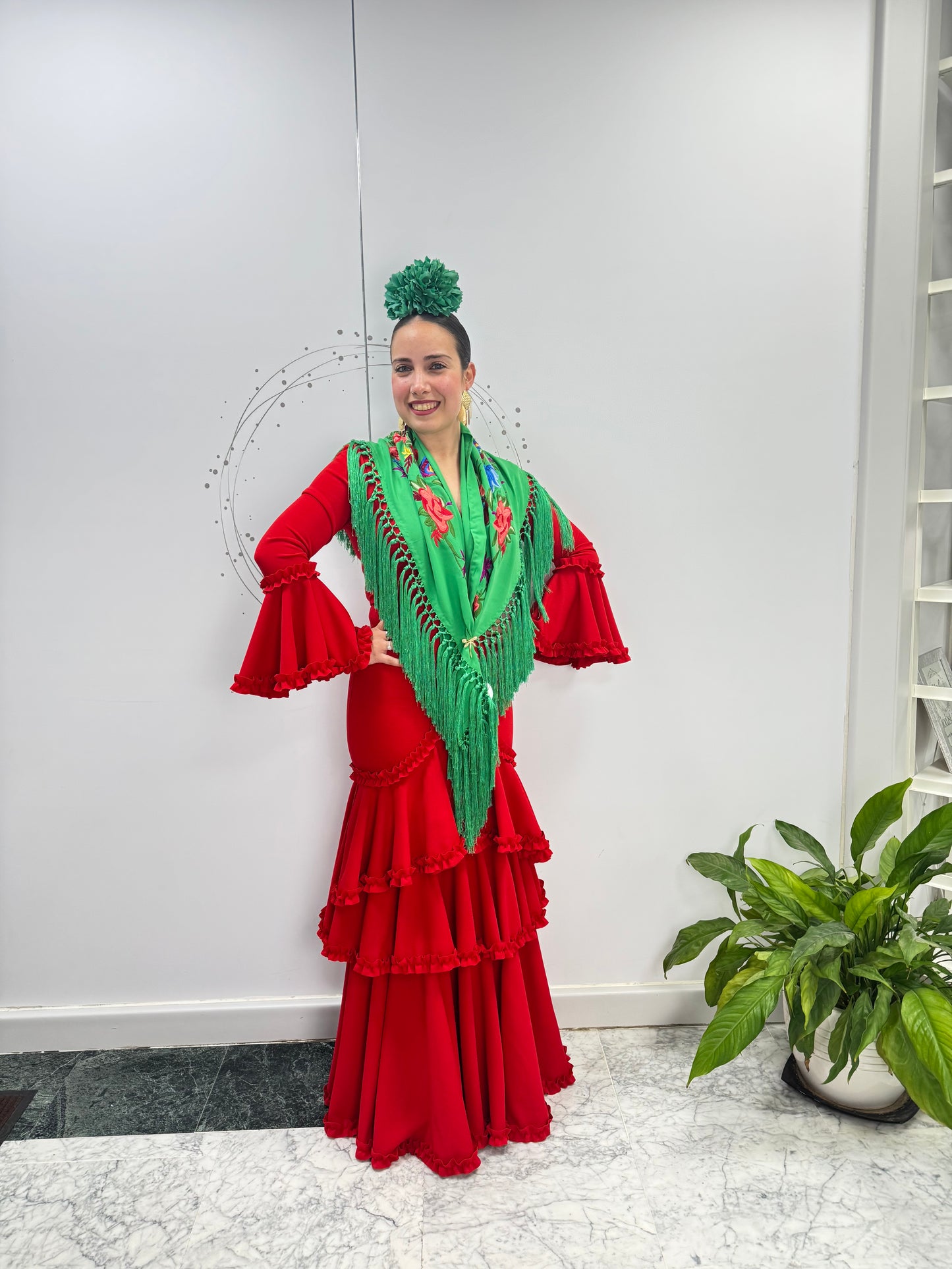 VESTIDO FLAMENCA MANILA