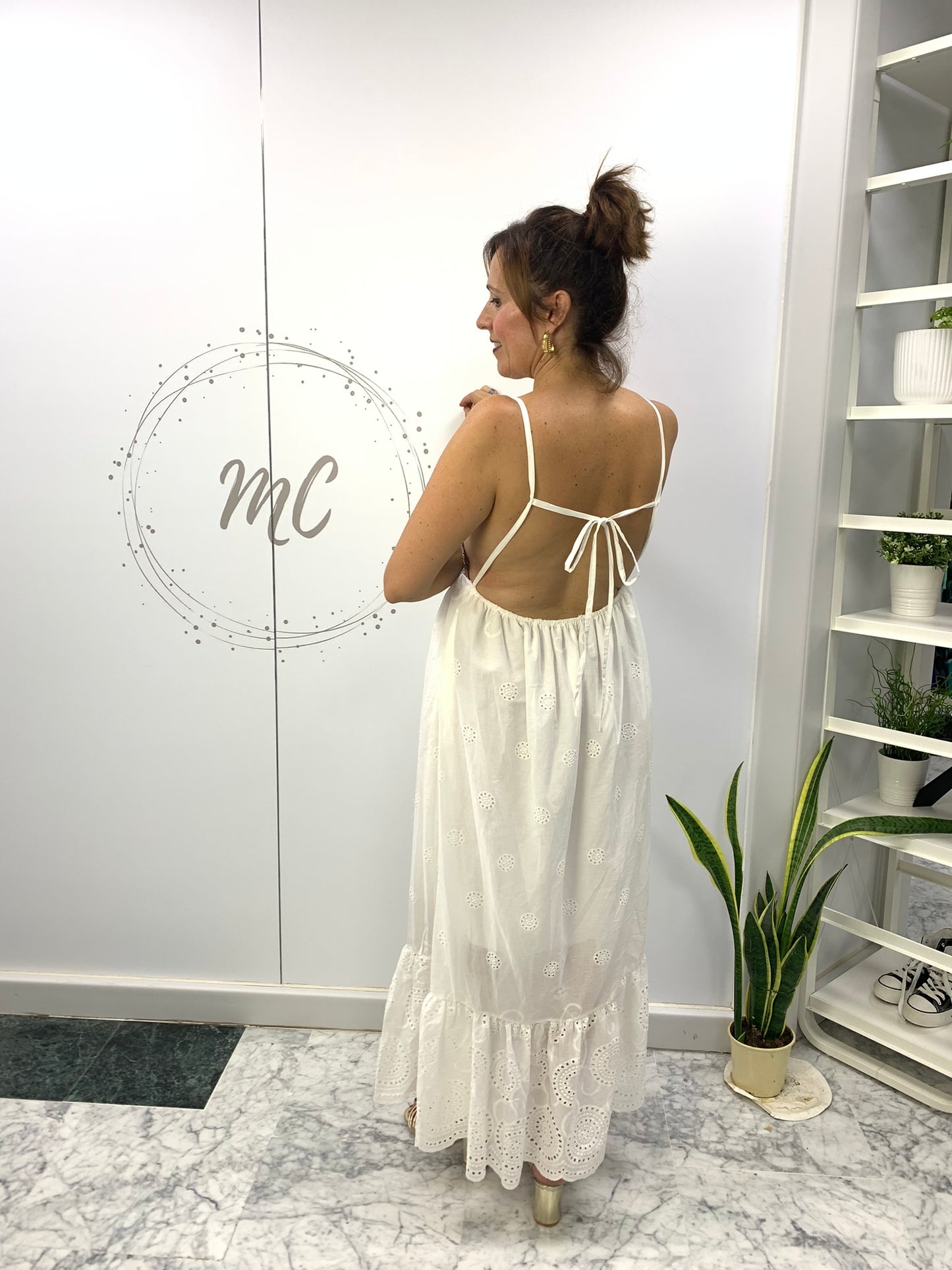 VESTIDO LARGO AZTECA