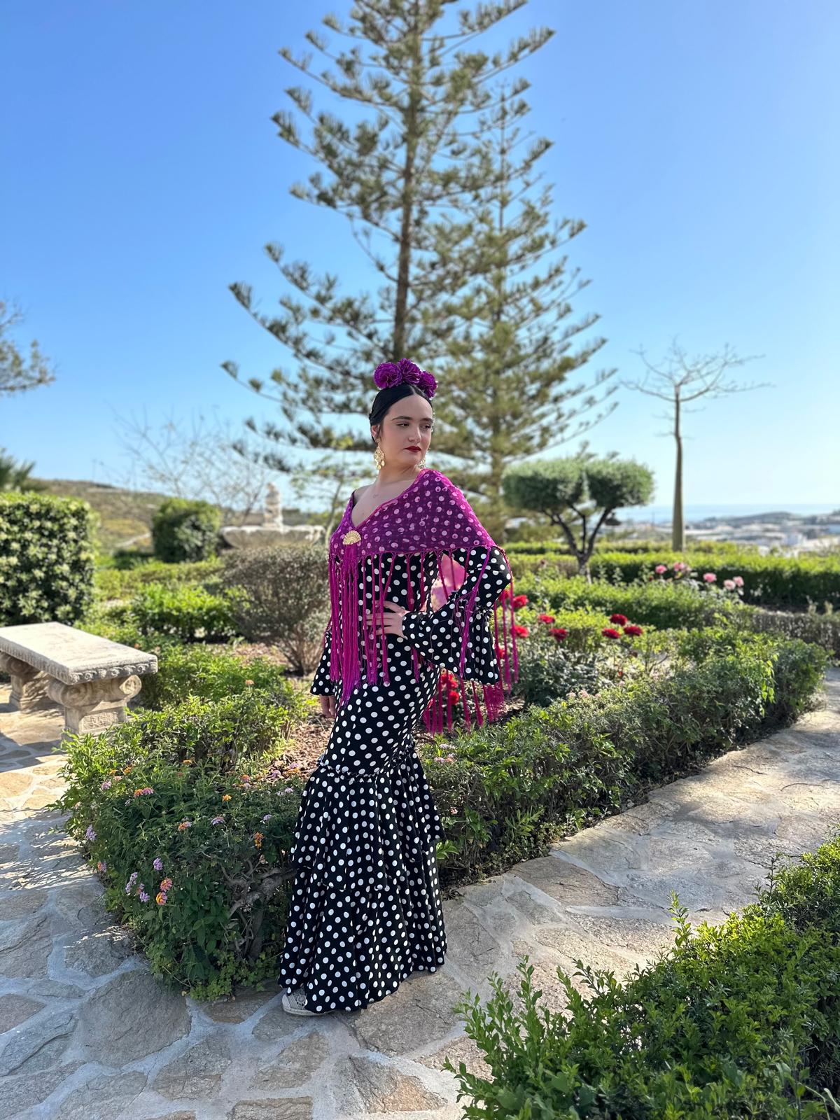 VESTIDO FLAMENCA LUNARES