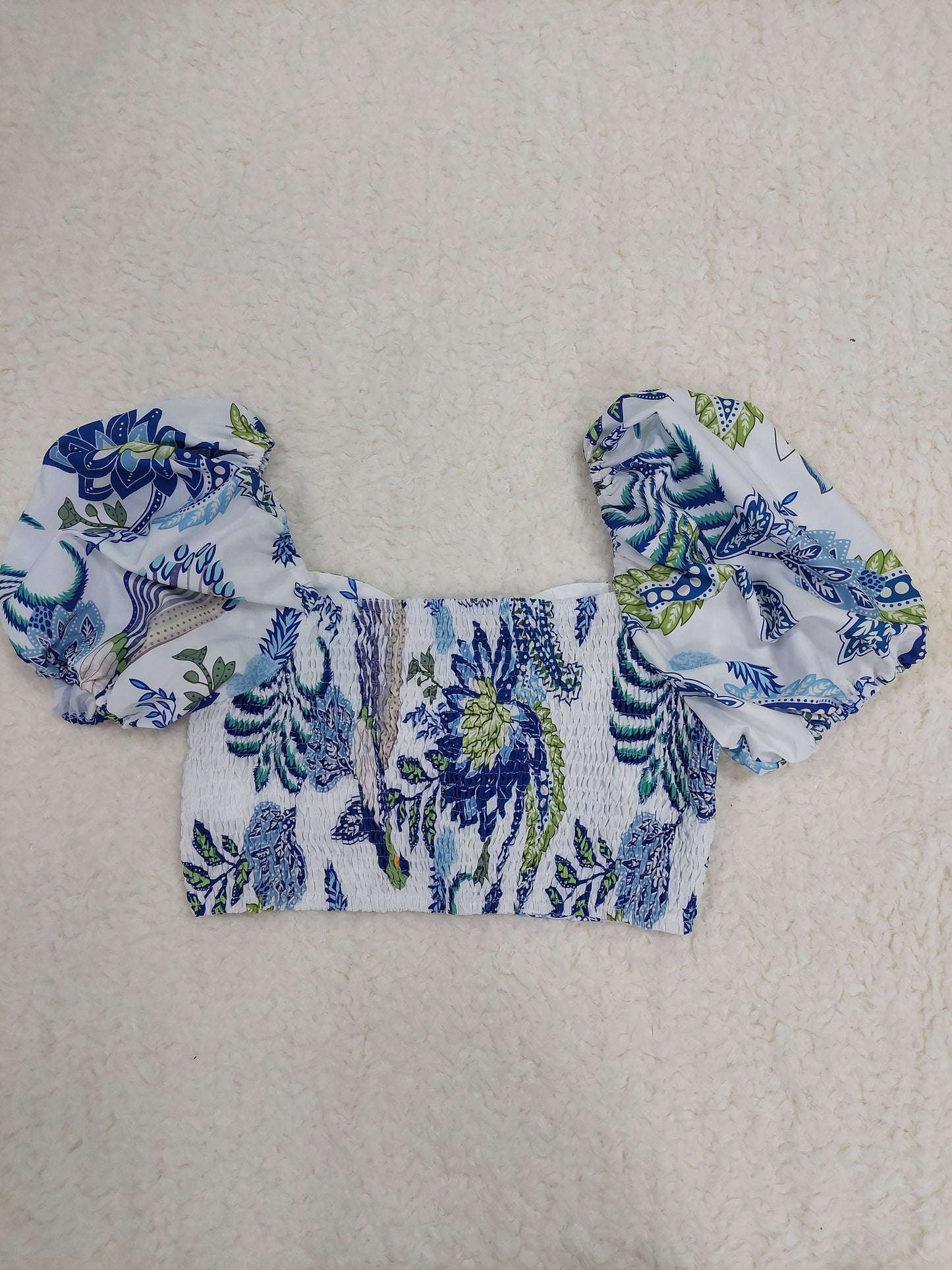 CONJUNTO TOP Y FALDA ESTAMPADO