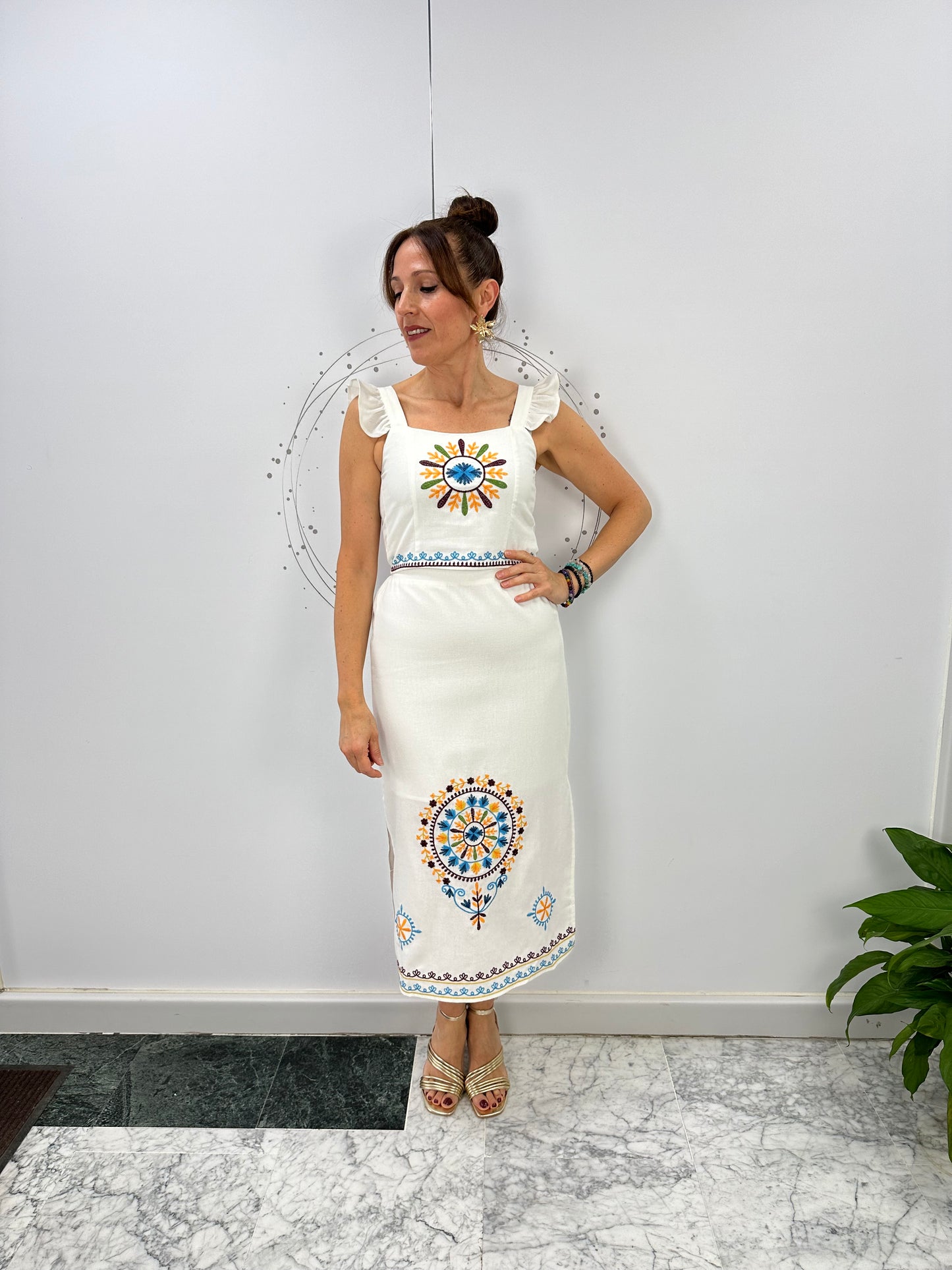 CONJUNTO GRECIA BORDADO