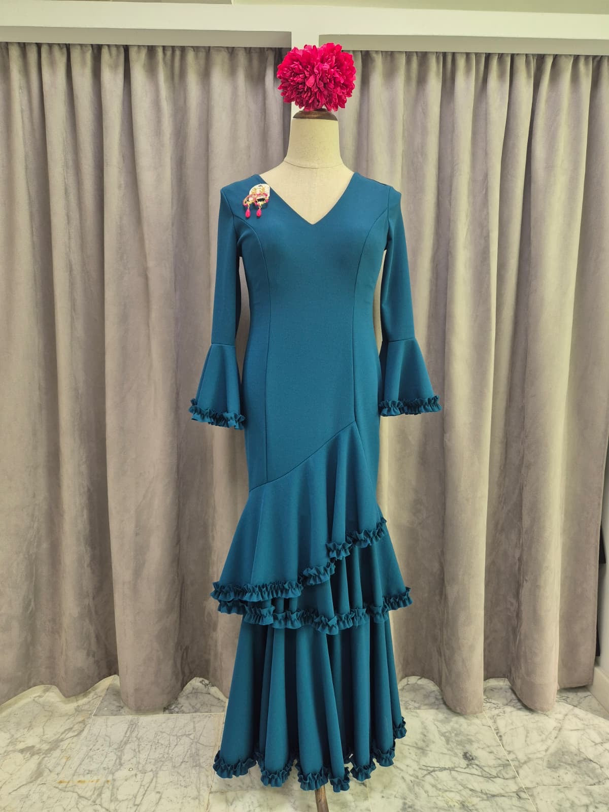 VESTIDO FLAMENCA VOLANTES