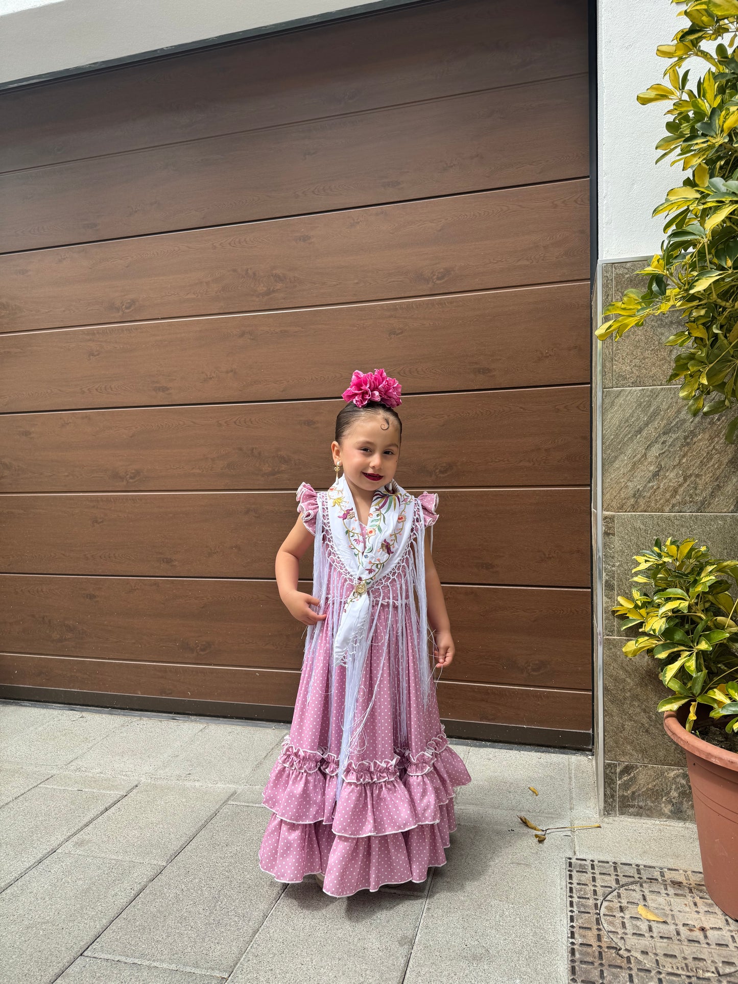 VESTIDO LUNARES NIÑA