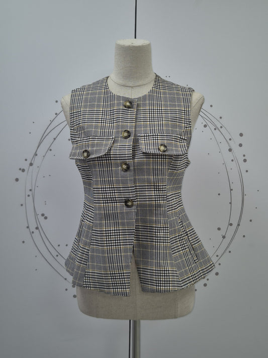 CHALECO CUADROS