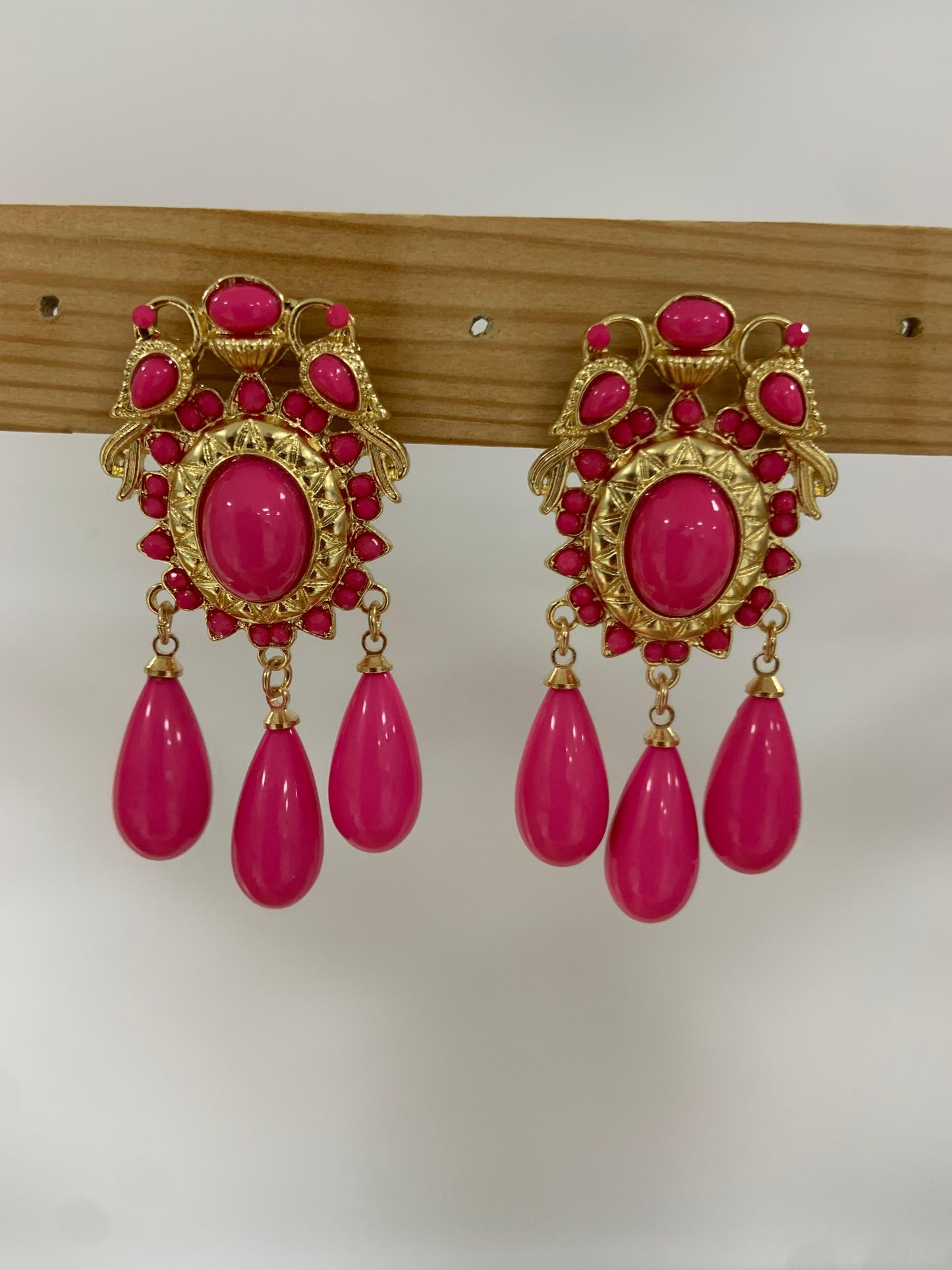 PENDIENTES JOYA Y LAGRIMAS REDONDO