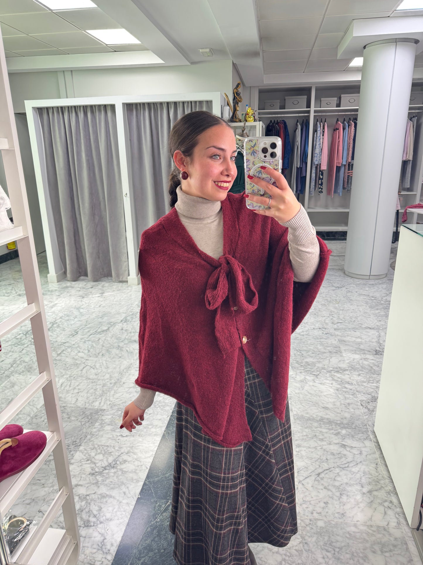 PONCHO LANA LAZO