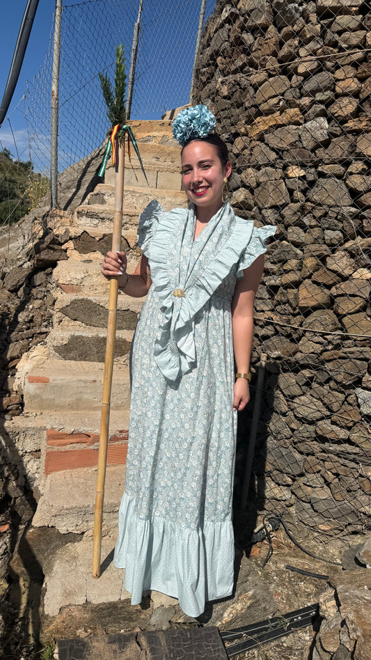 BATA ROCIERA Y PIQUILLO MODELO LOLA