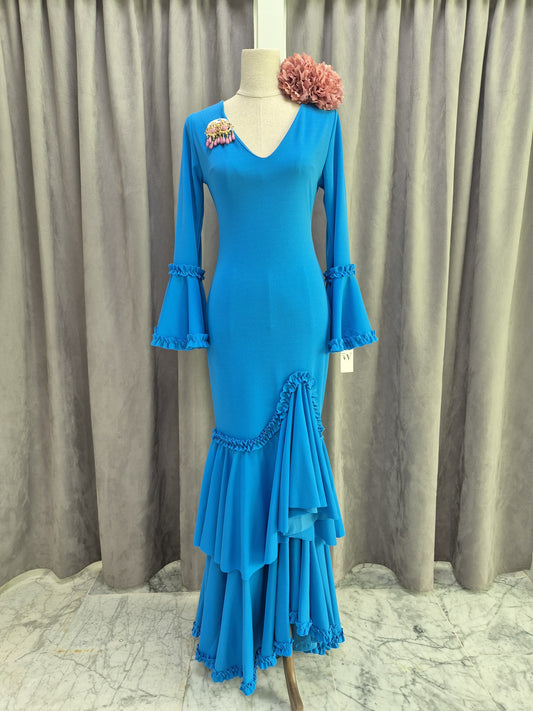 VESTIDO FLAMENCA VOLANTES SIMPLES