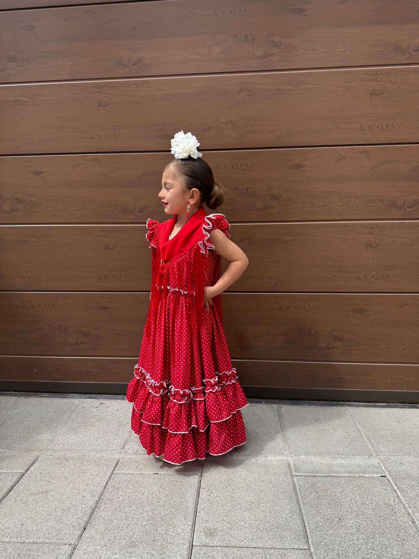 VESTIDO LUNARES NIÑA