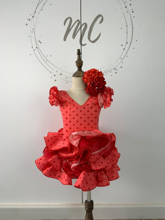 VESTIDO NIÑA PEONIA