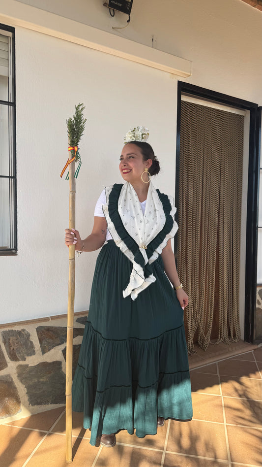FALDA ROCIERA Y PIQUILLO ESPERANZA