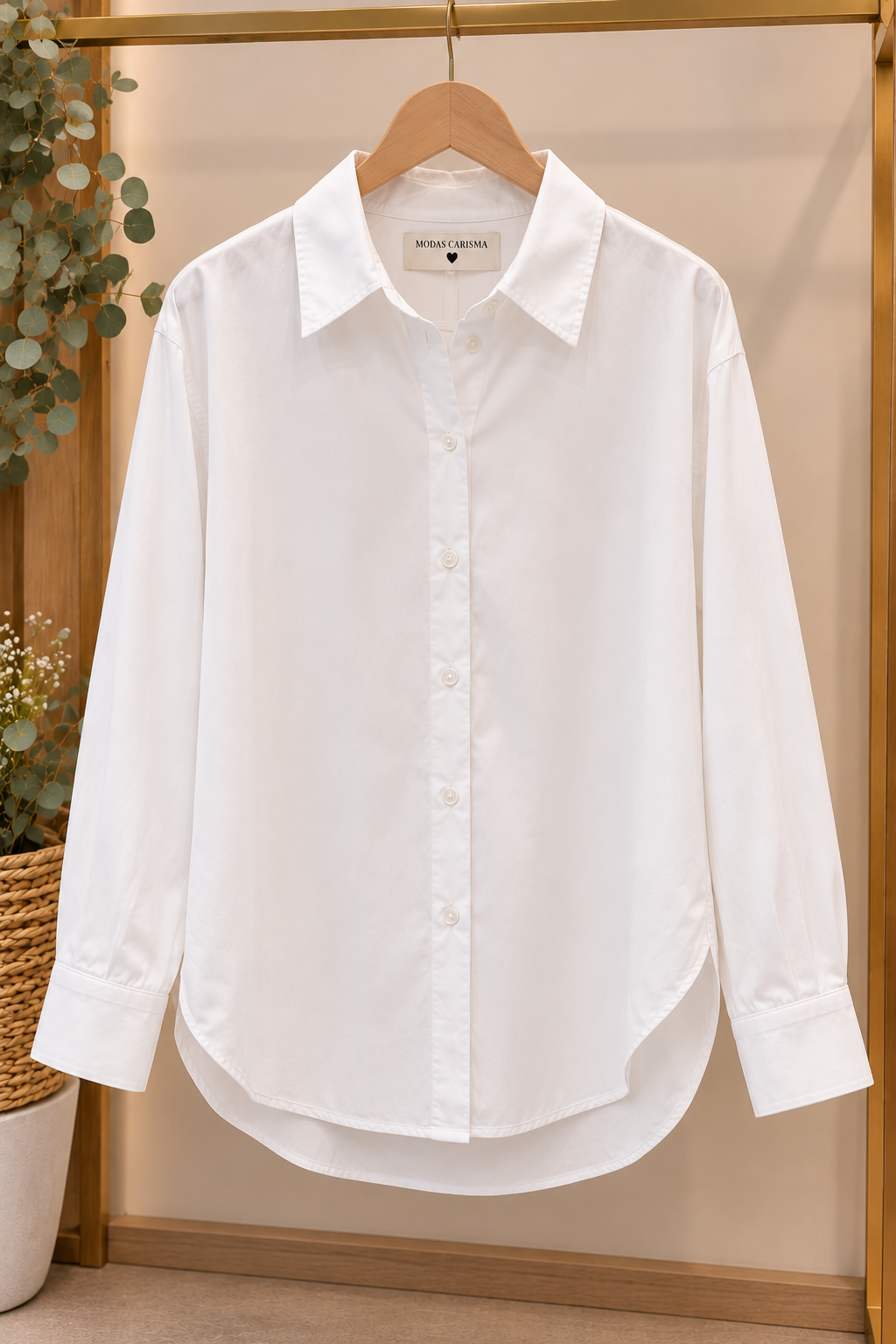 Camisa Blanca Básica