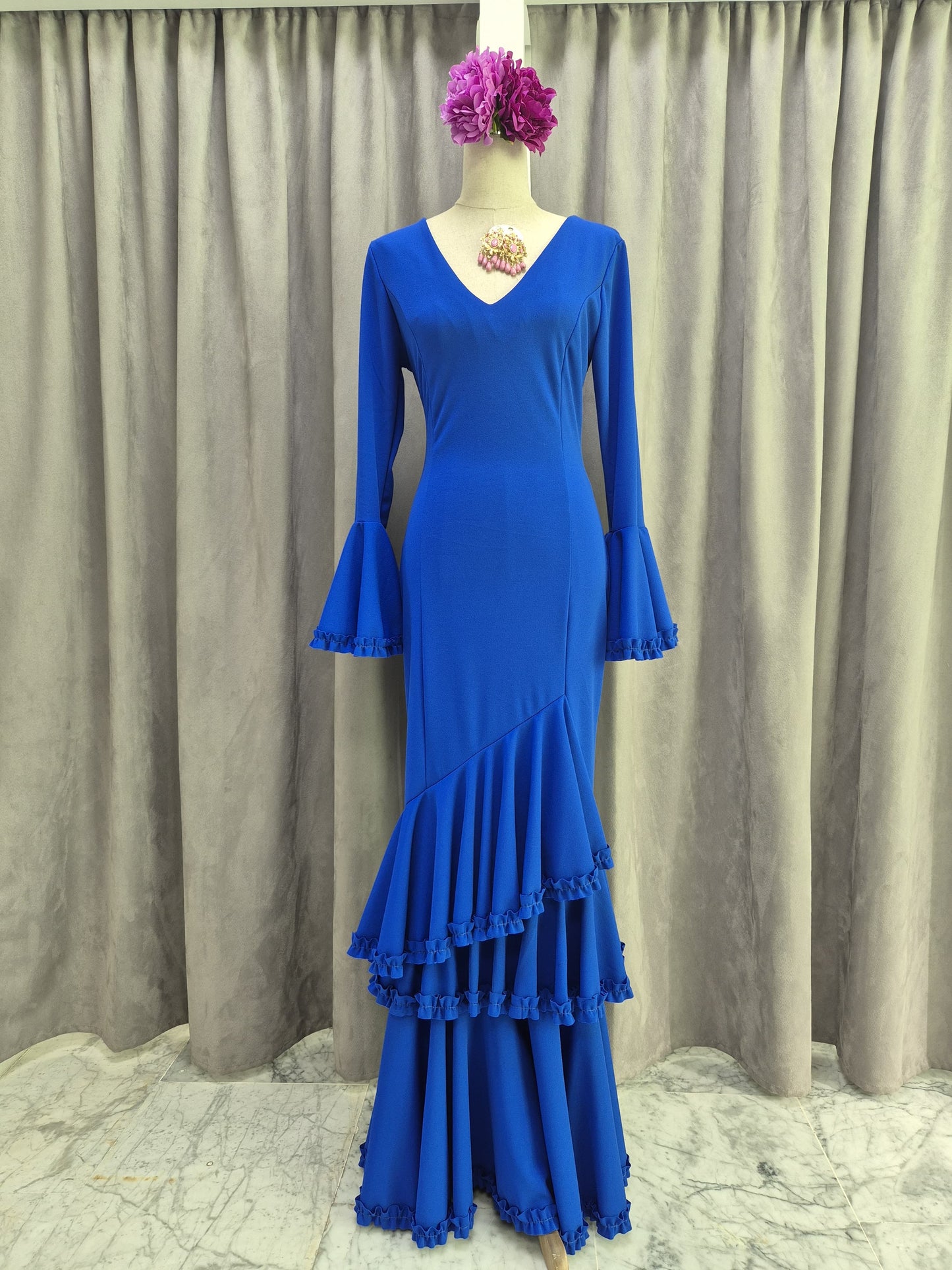 VESTIDO FLAMENCA VOLANTES