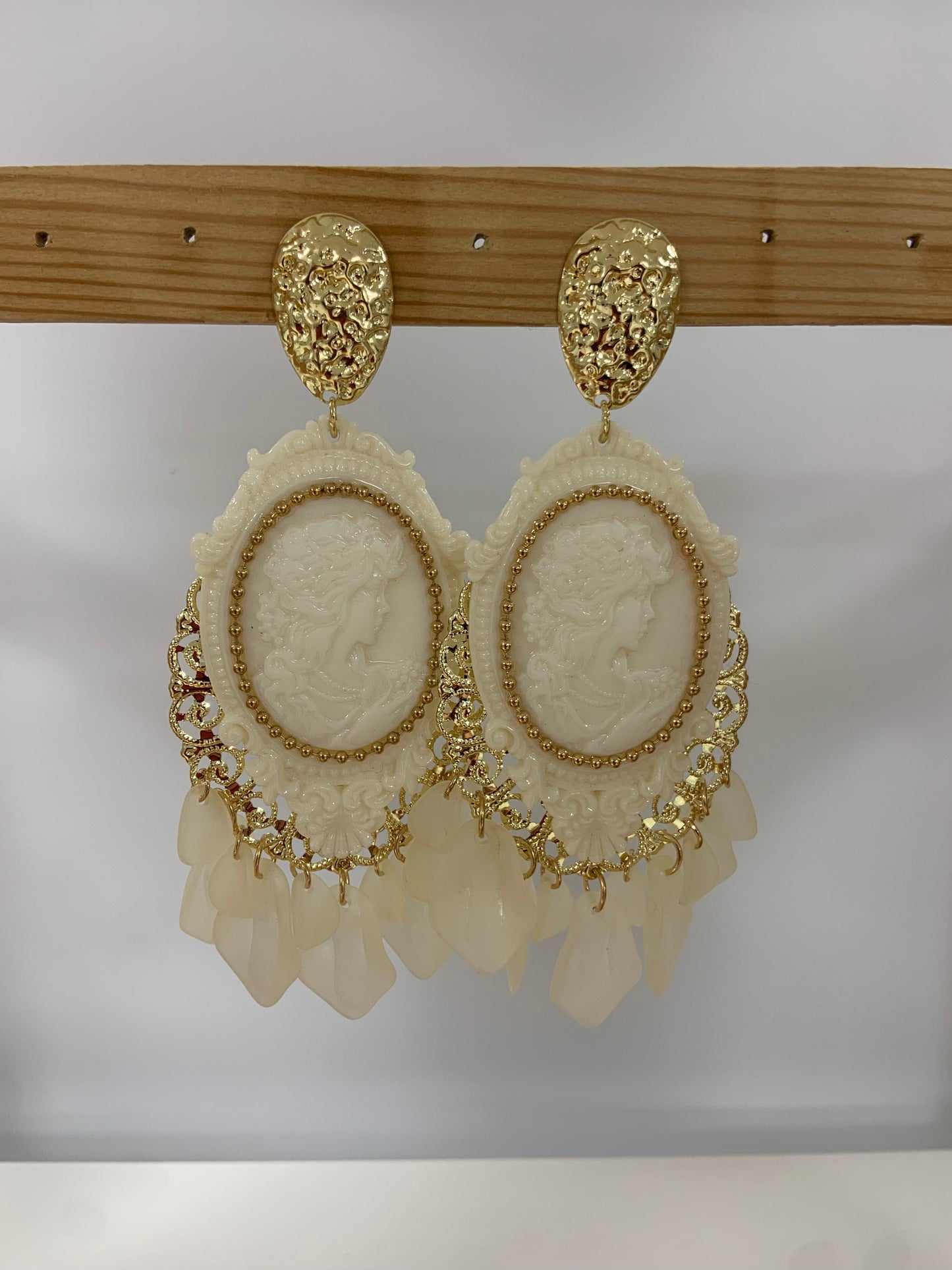 PENDIENTES FLAMENCA CAMAFEO