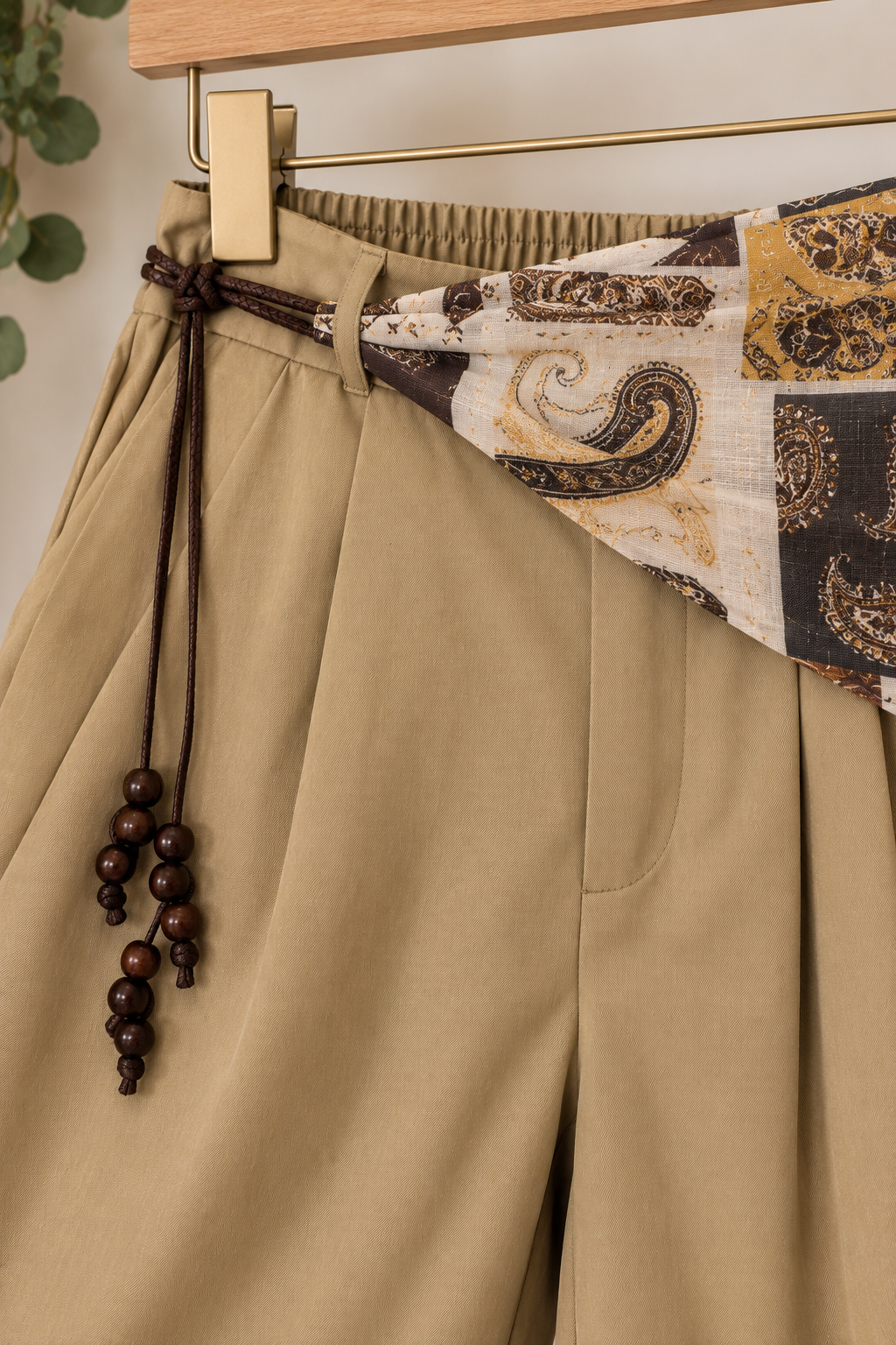 Pantalón Aladín con Pañuelo Paisley