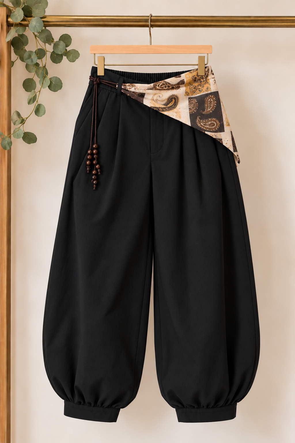 Pantalón Aladín con Pañuelo Paisley